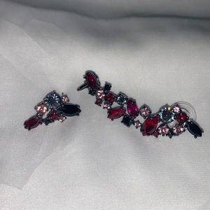 Marchesa ear cuff earring set